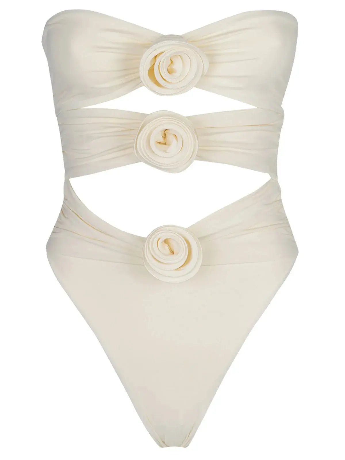 T-Shirts Sexikinis Swim White & Pink One Piece Women's Swimsuit - Flattering Fit, Premium Quality