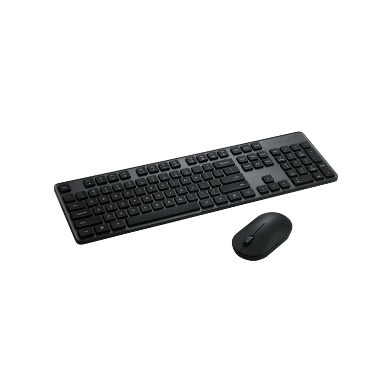 Xiaomi Keyboard and Mouse Set 2 2.4G Wireless Keyboard and Mouse Set Office Slim Keyboard 104Keys Smart Energy-saving Sleep Mode