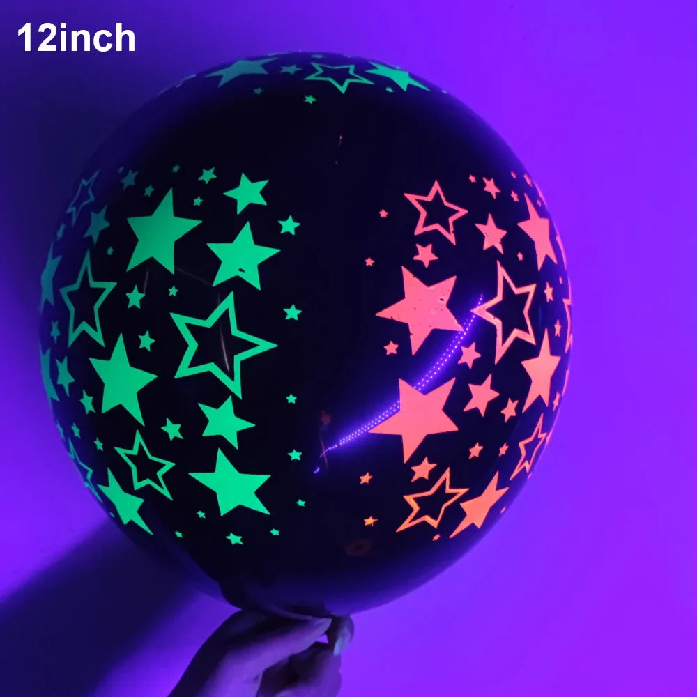 6 12 24 30 Pcs Neon Party Supplies Neon Formal Hats Glow In The UV Light Party Fluorescent Hat UV Light Party Decorations Adults