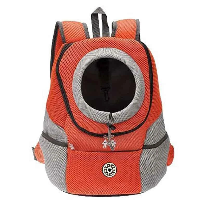 Front-Facing Pet Carrier Backpack with Padded Shoulder Straps