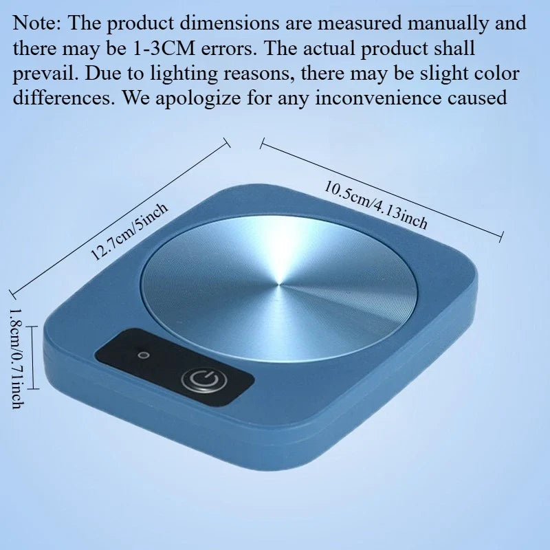 Smart 55  Degrees Warm Cup Warmer EU US Plug 220V 110V Insulated Heating Pad Heating Coaster for Milk Coffee Office Tea Home Use