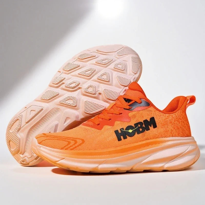 Men's Sports Shoes Thick Sole Running Shoes Breathable High Quality Soft Sole Outdoor Sports Leisure Mesh Women's Running Shoes