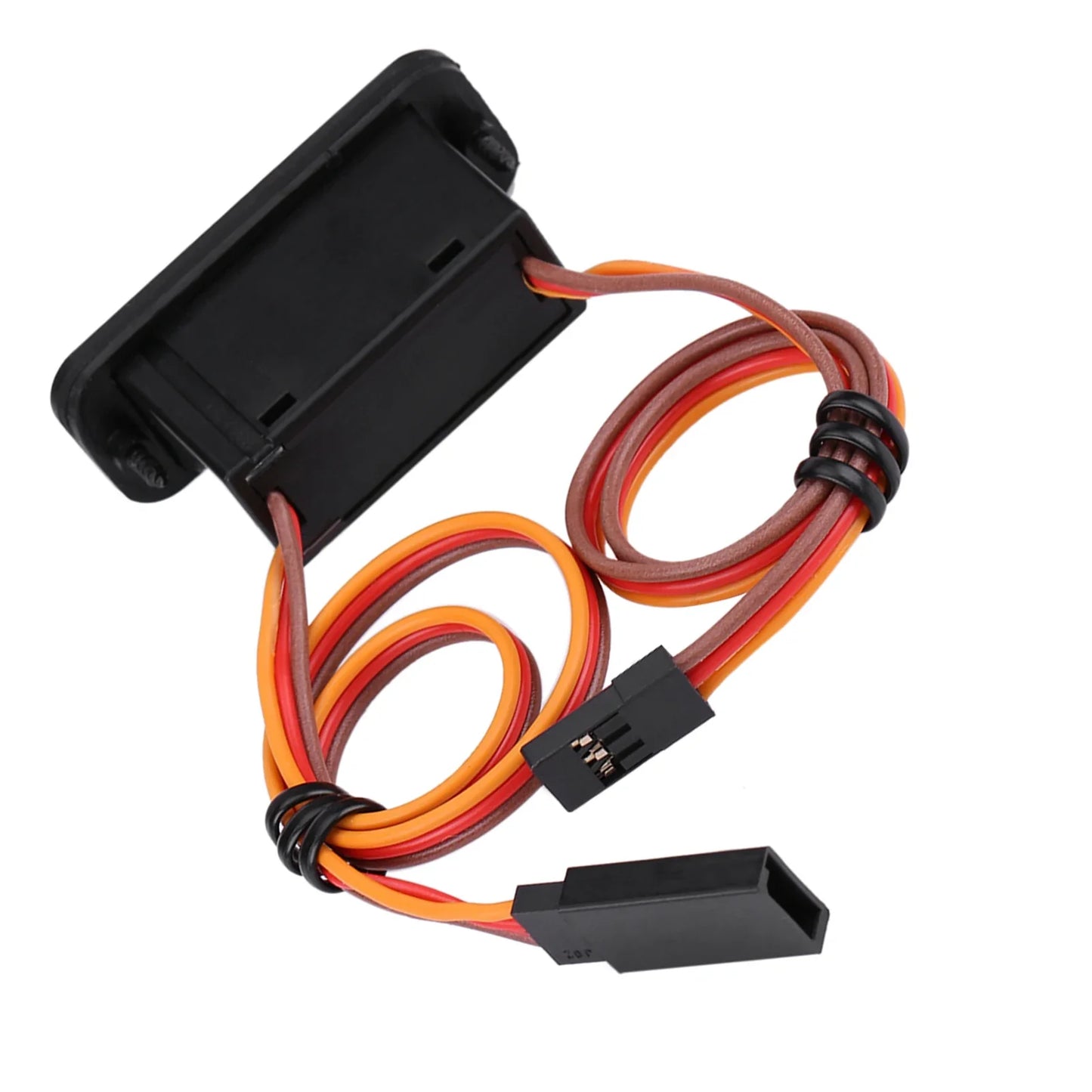 RC Switch Connectors Heavy Duty RC Switch with LED Display JR RC On Off Connectors Accessory for Receiver Accessories 6-12V 12A