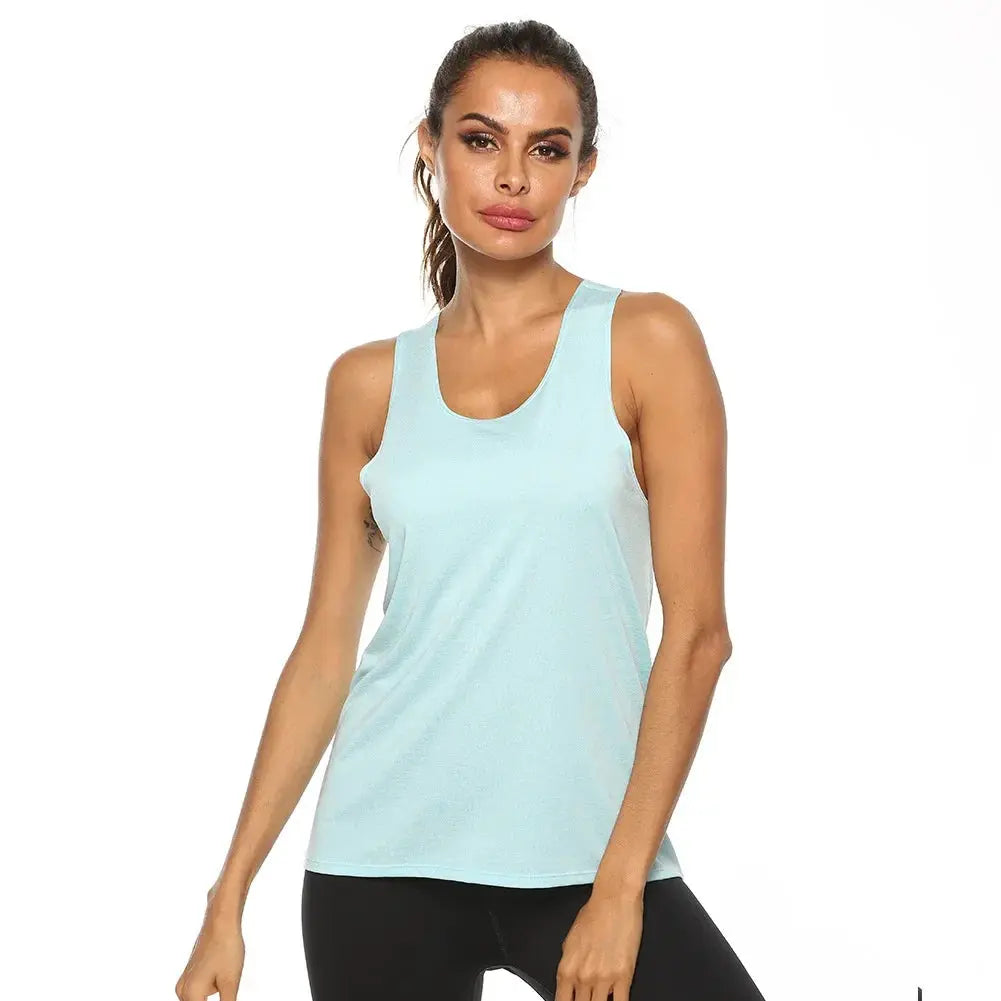 Versatile Racerback Tank Top for Women's Fitness