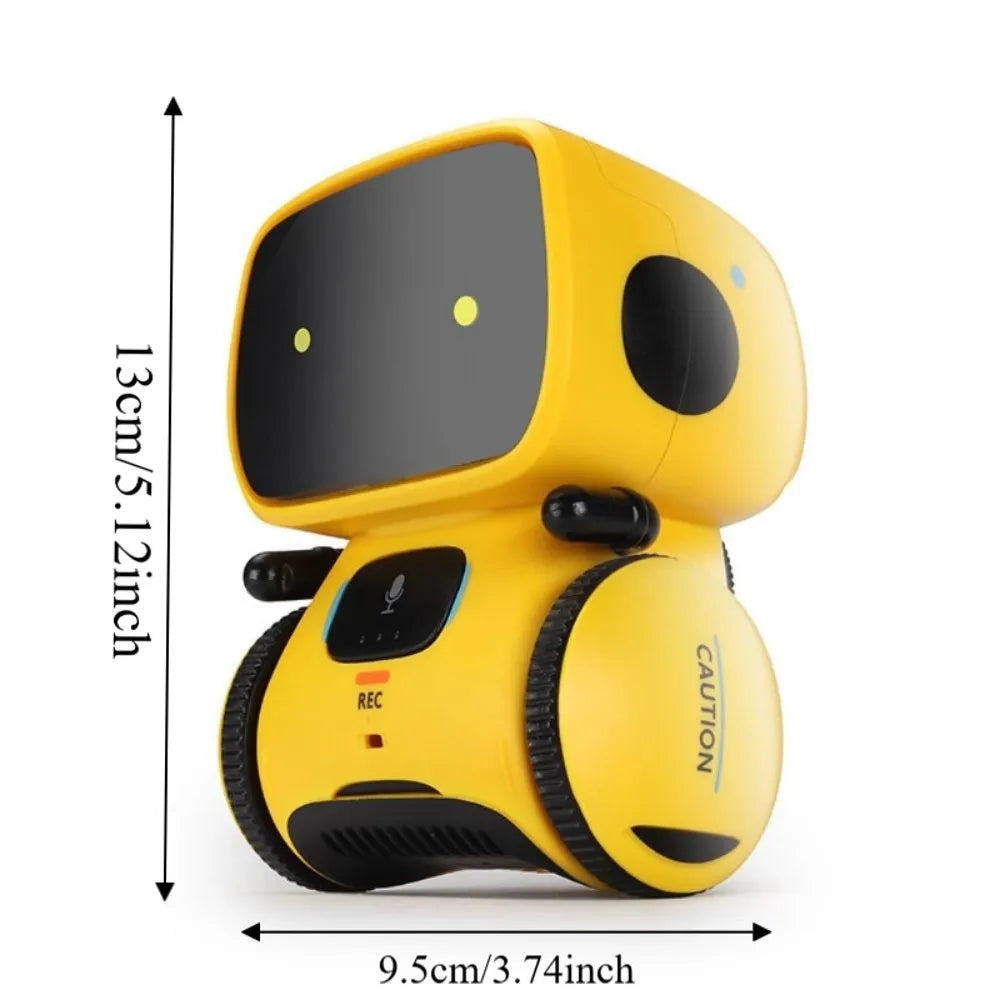 Voice Command Emo Robot Dance Function Touch Control Interactive Robot Sensor Technology Repeating Function Talkking Robot