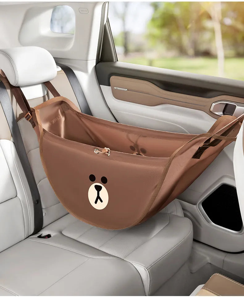 Bolsa de almacenamiento para asiento de coche Oso Pardo