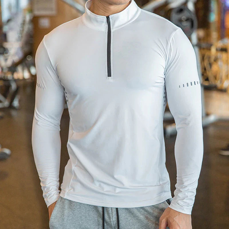 Camiseta de compresión deportiva ActiveFit para hombre