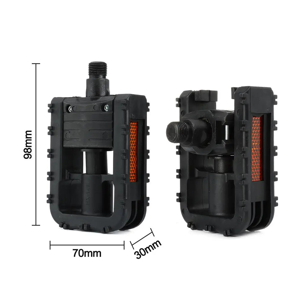 1 Pair E-bike Folding Pedals Anti-slip Refitting Platform Pedal Scooter Parts Electric Bicycle Accessories Cycling Supplies