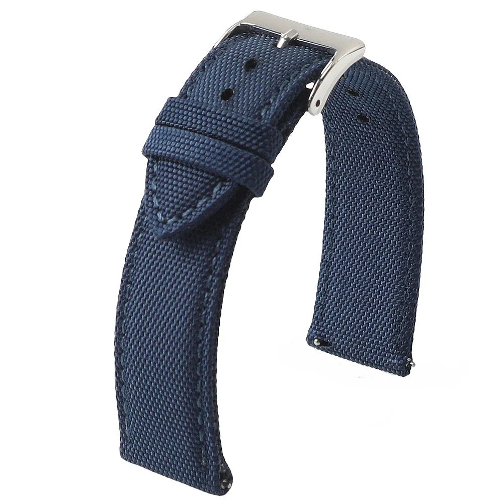 Garmin 18/20/22mm Quick Release Sailcloth Nylon Band with Pin Buckle