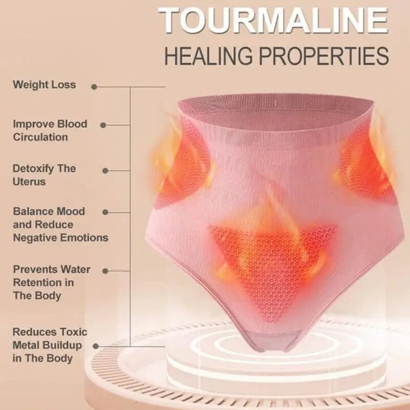 Tight Underwear Shaping Underwear Graphene Honeycomb Underwear Women's Underwear Strengthening Underwear High Waist Shaping