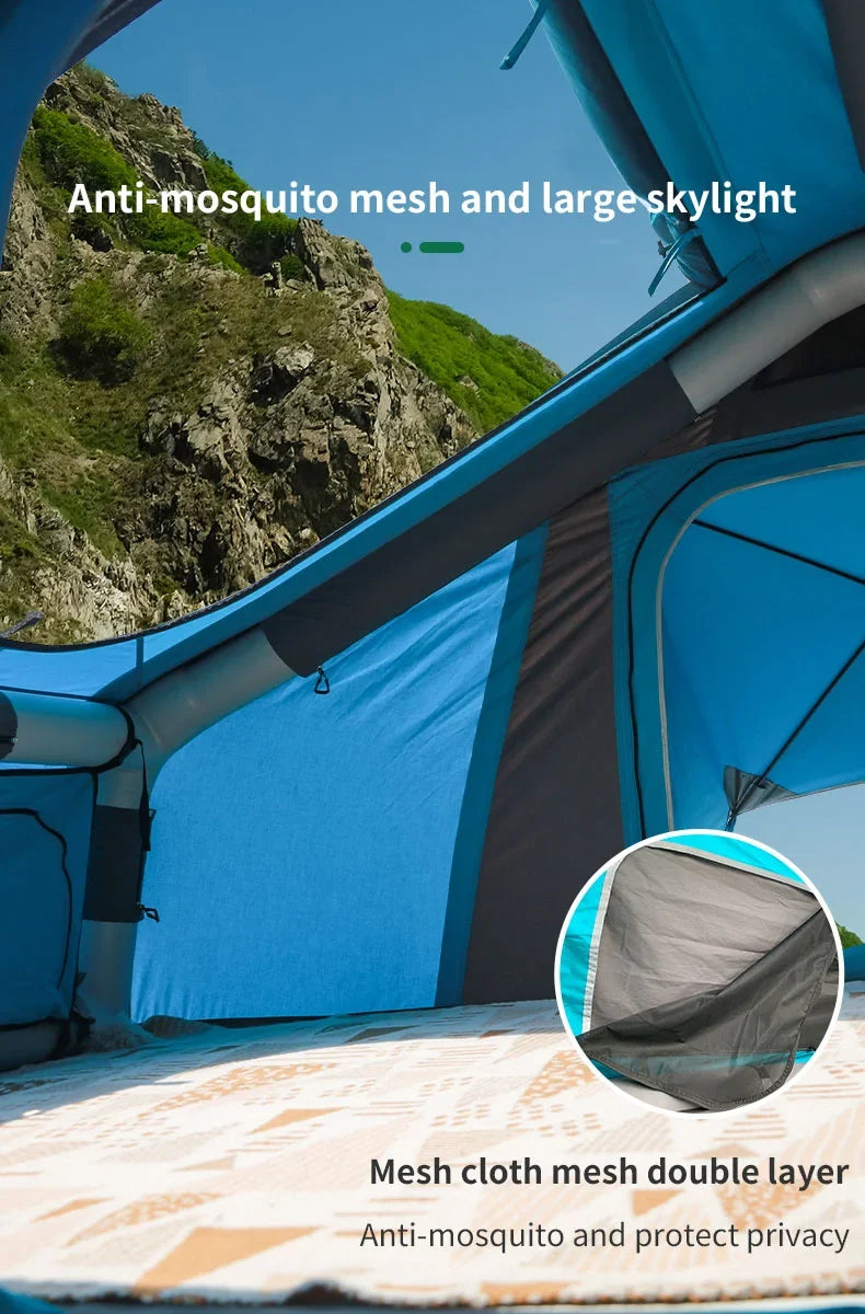 Camping Tents Wholesale Emergency Amphibious Inflatable Tent for Camping Outdoor Glamping Roofing Top Roof Top Tent