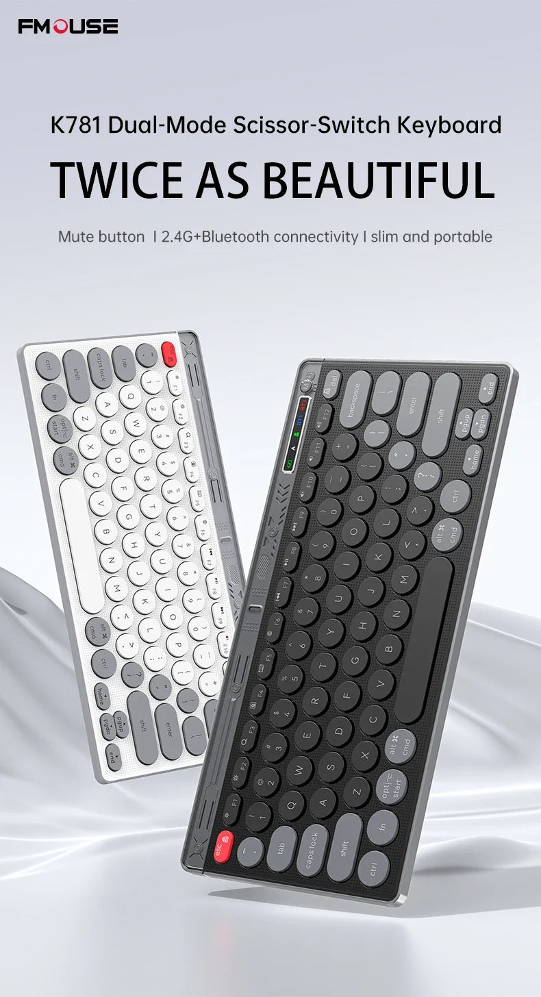 Bluetooth Wireless Keyboard Mouse Set Laptop Silent Button Charging Portable Mini Wireless Keyboard Office Typing