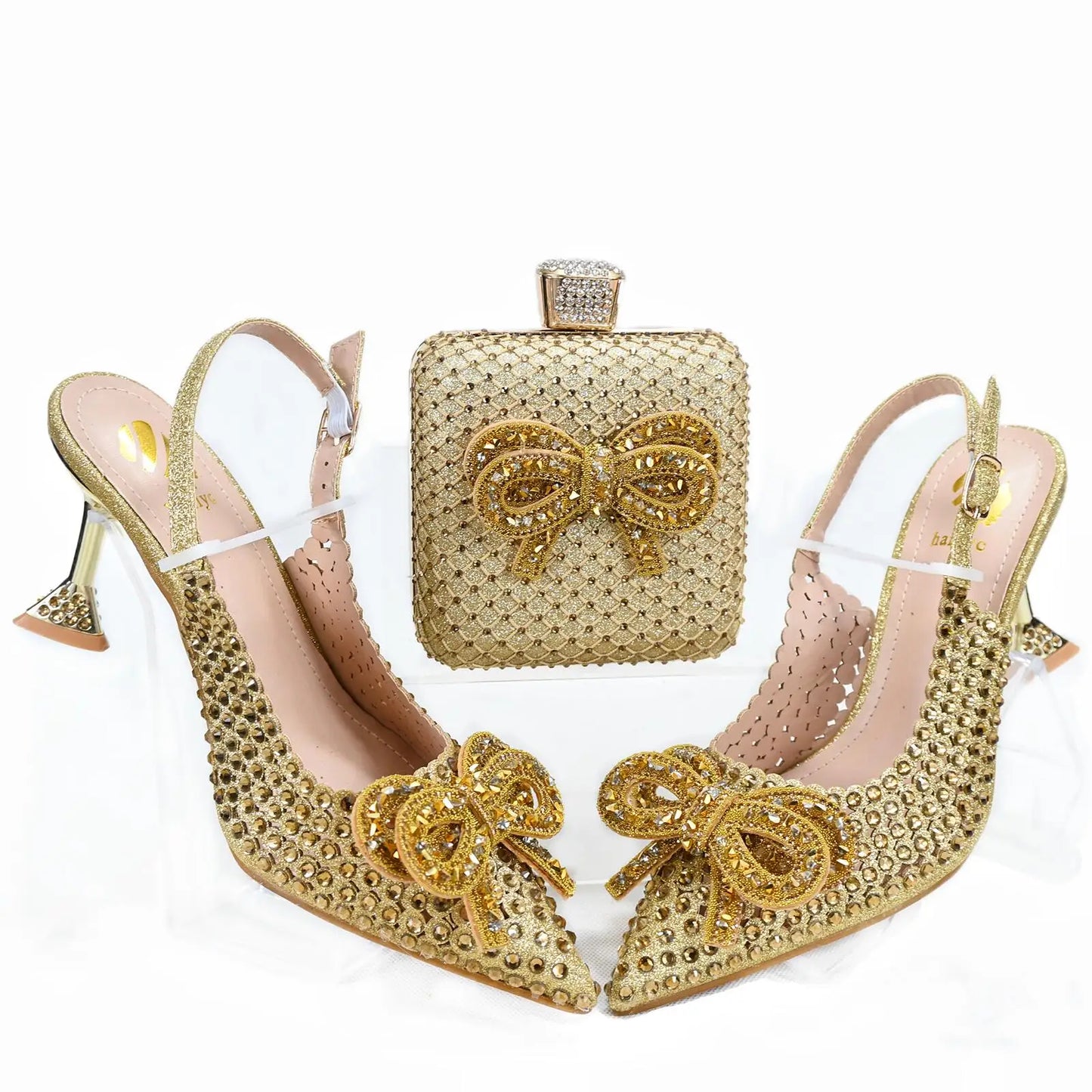 Último Conjunto de Zapatos y Bolso a Juego HTG1-10