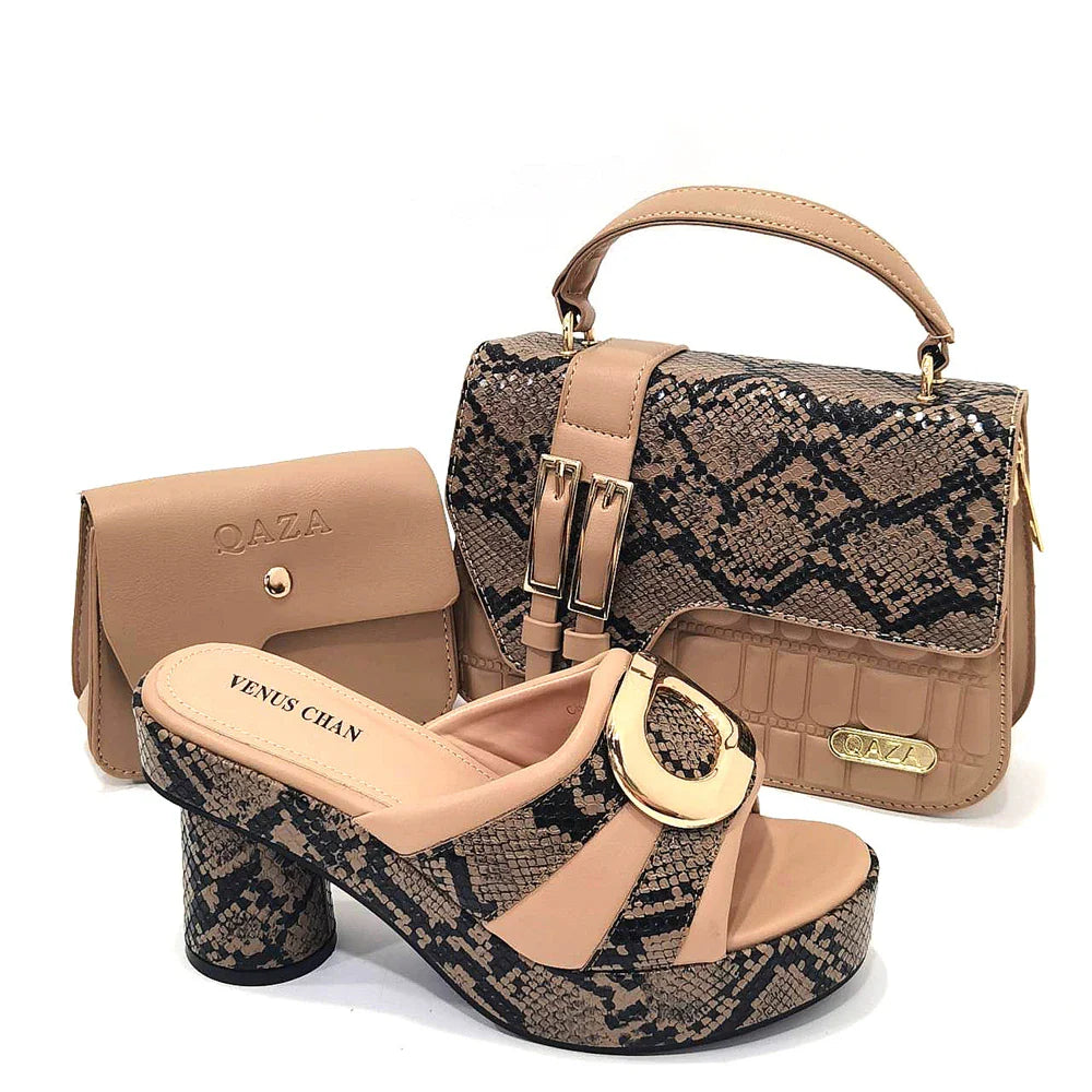 Juegos de Zapatos y Bolsos Italianos HTG1-9