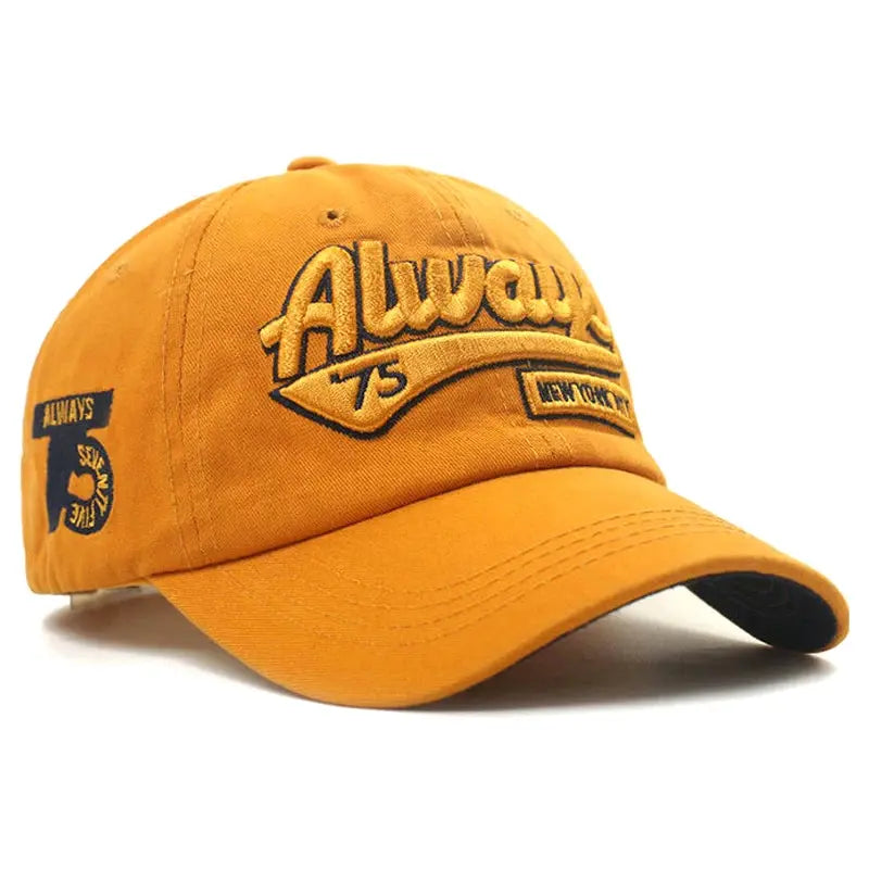 Versatile Cotton Snapback Hat Unisex Style