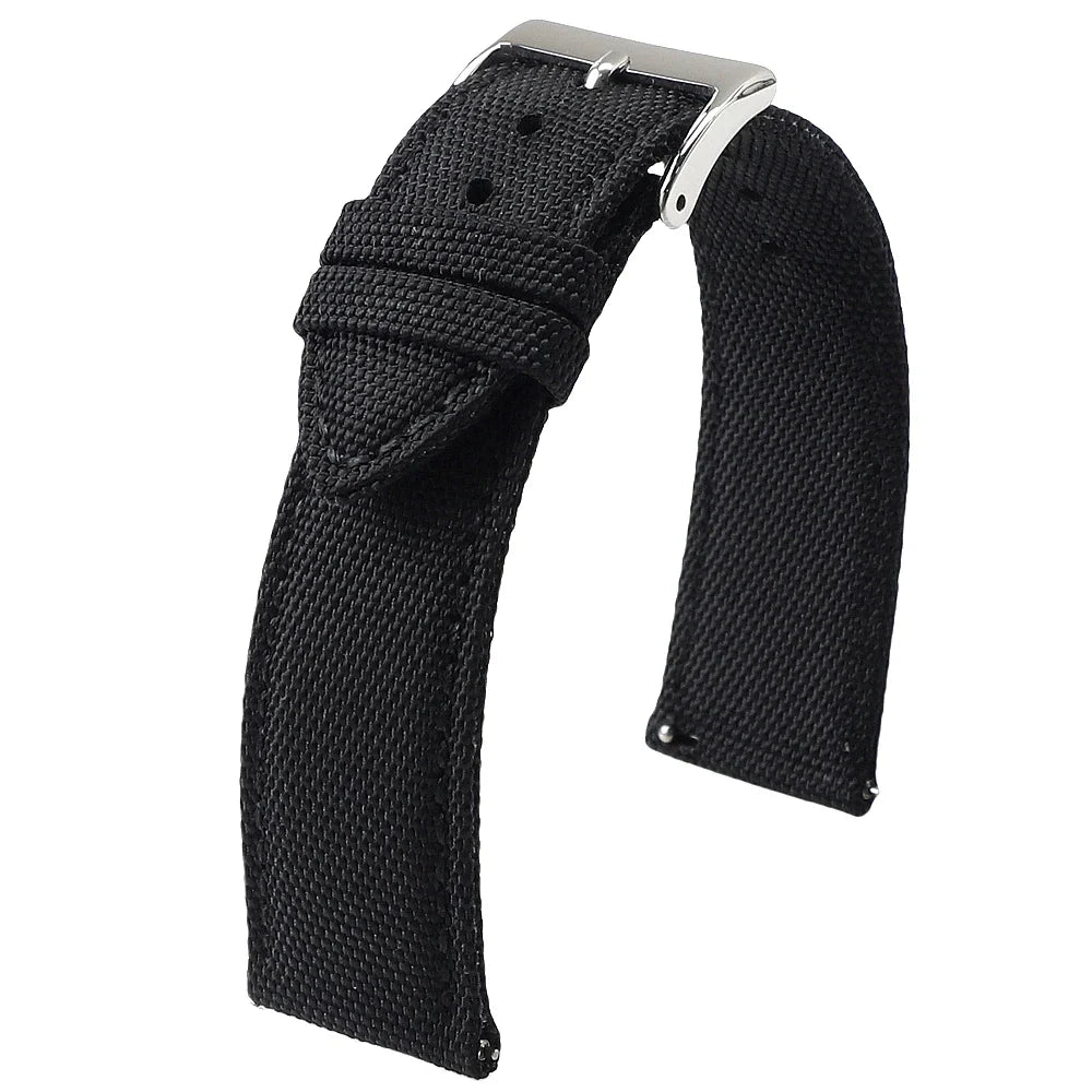 Garmin 18/20/22mm Quick Release Sailcloth Nylon Band with Pin Buckle