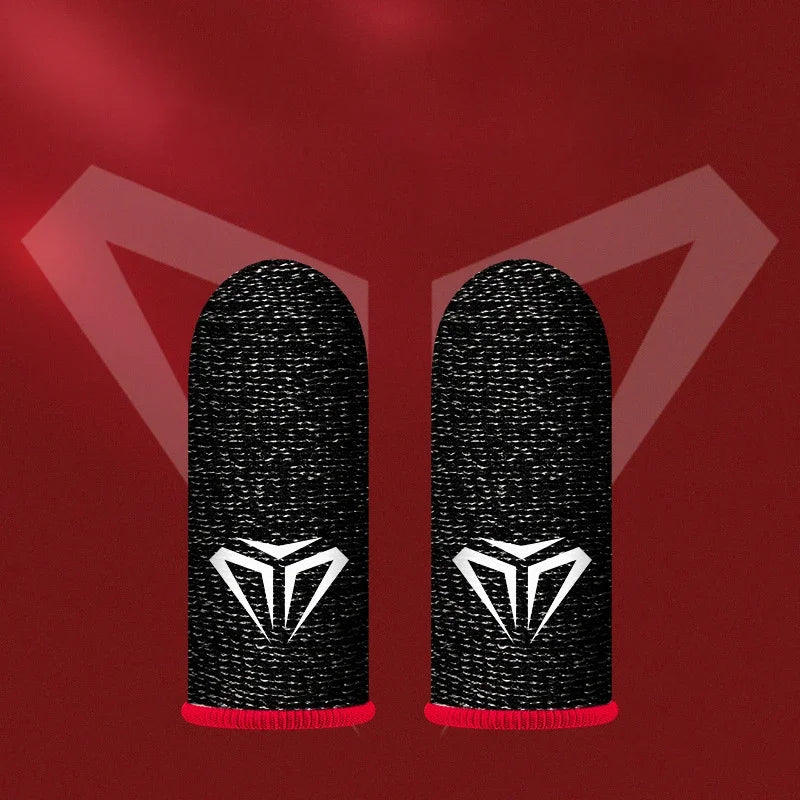 Hot Sales Game Fingertip Gloves Sweatproof Anti-slip Gamer Thimbles Touch Screen Finger Sleeve Breathable Fingertip Parts