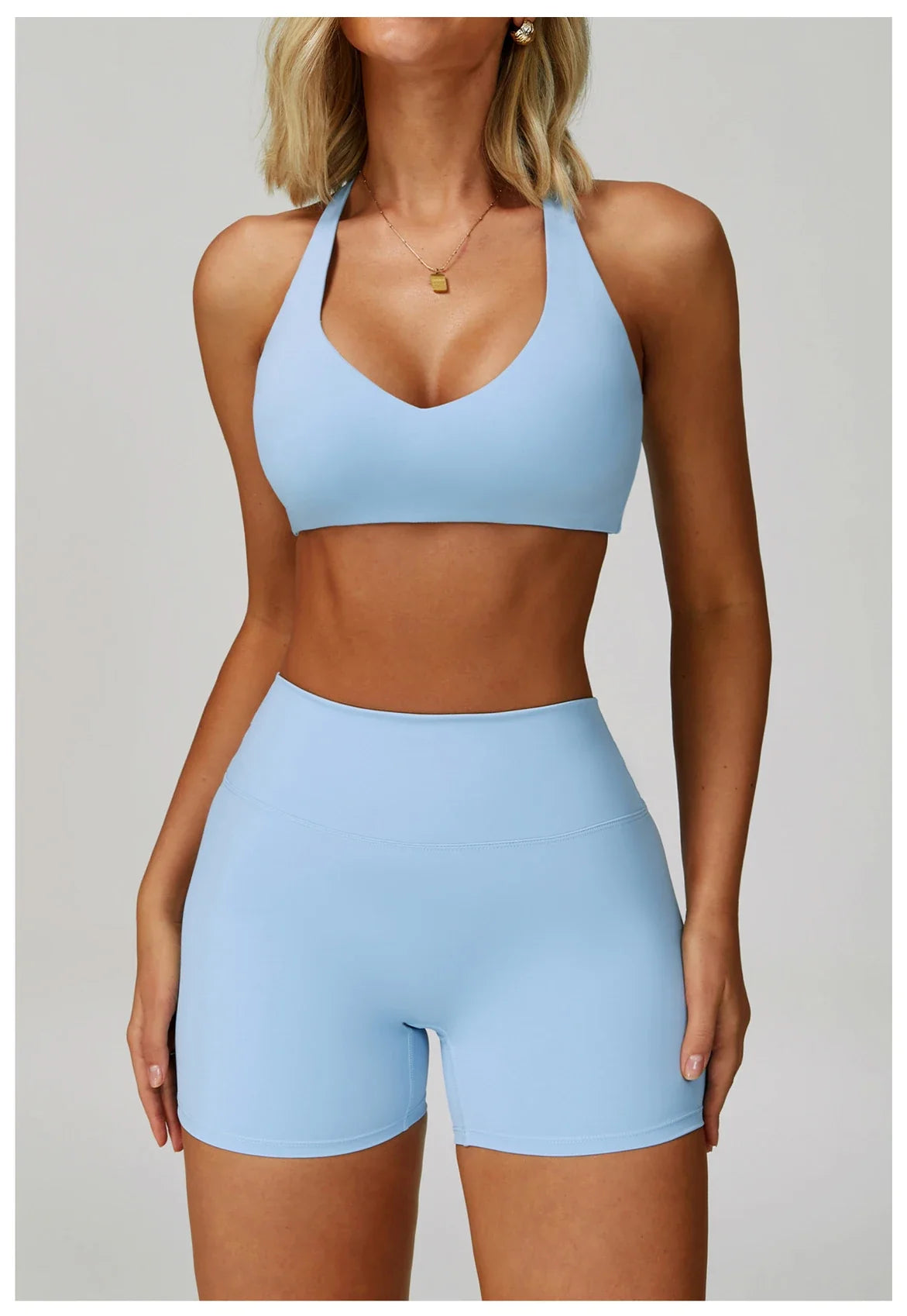 2/3-Piece Activewear Set – Sports Bra & High Waist Leggings