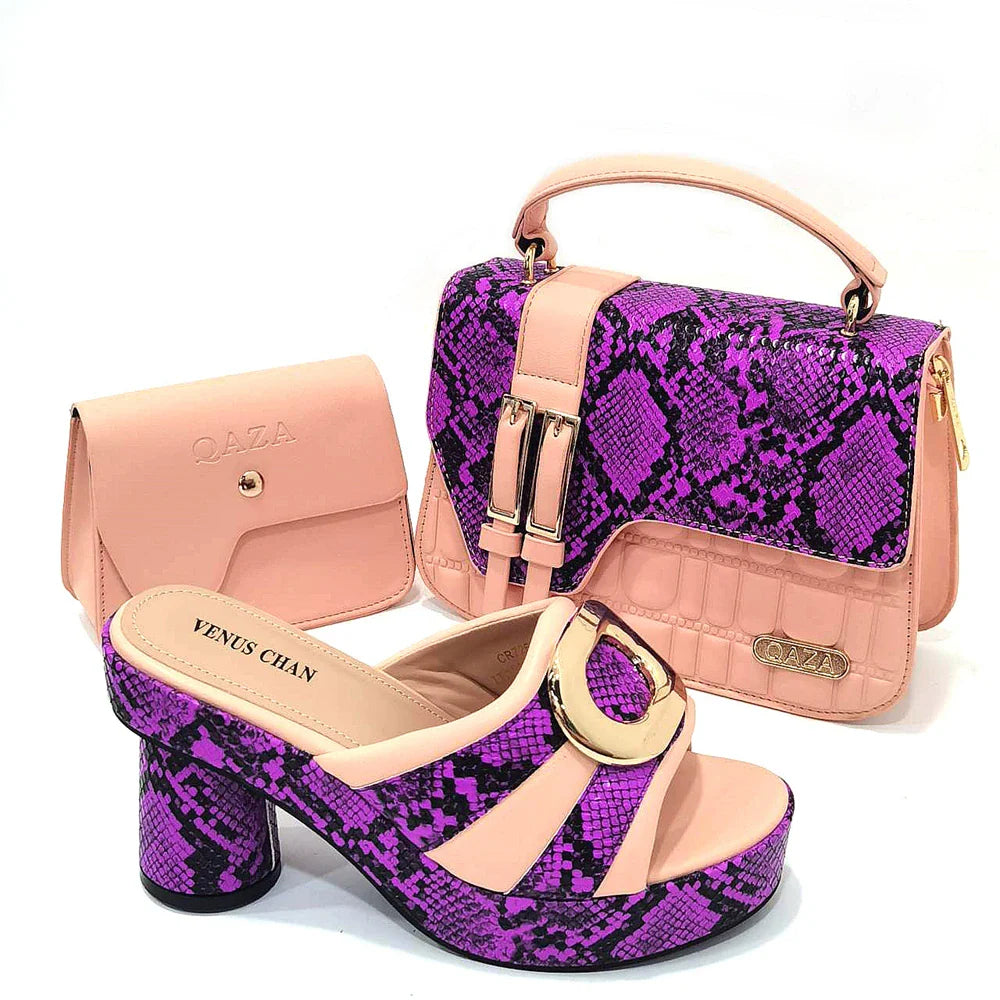 Juegos de Zapatos y Bolsos Italianos HTG1-9