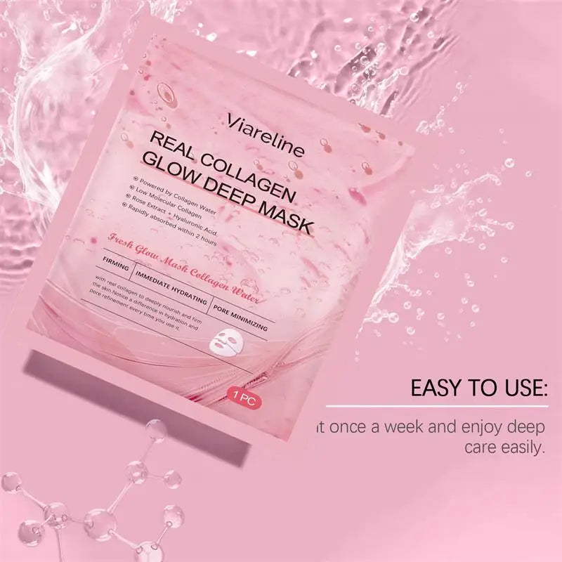 Overnight Collagen Mask Salmon DNA PDRN Face Mask For Glass Glow Skin Elasticity Hydrating Firming Smooth korean Skincare