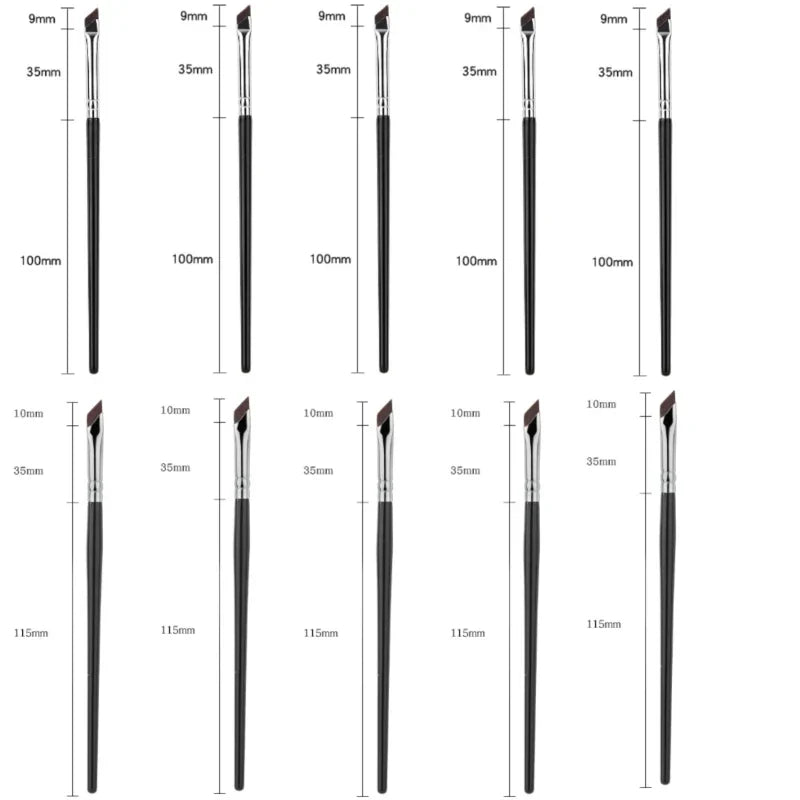 Upgrade Blade Eyeliner Brush Ultra Thin Fine Angle Flat Eyebrow Brush Under The Eyes Place Makeup Brush Precise Detail Brush