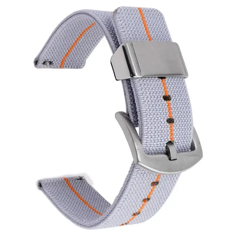 Garmin 18/20/22mm Quick Release Two-Piece Nylon Band with Wide Metal Keeper