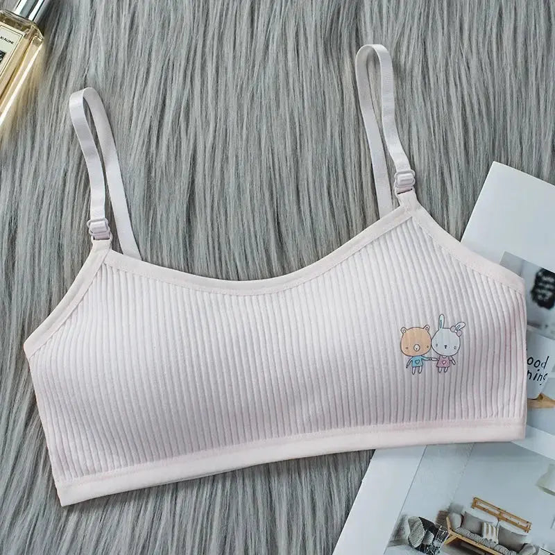 Comfortable Cotton Bras for Growing Girls