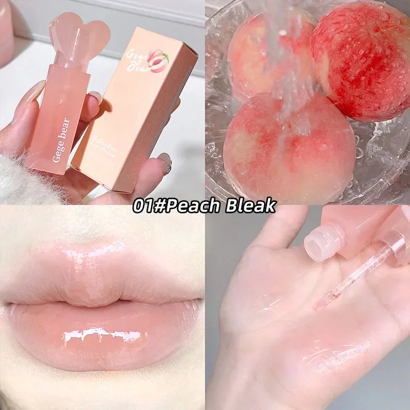 Brillo labial de gelatina con forma de corazón GEGE BEAR
