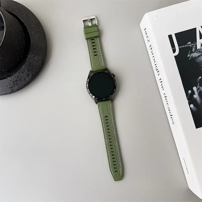 Polar Vantage, Grit X & Ignite Fabric-Texture Silicone Band