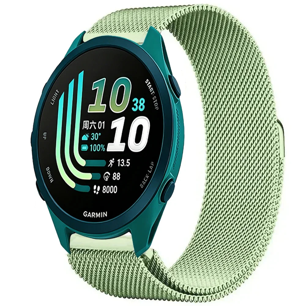 Garmin 20/22mm Quick Release Magnetic Milanese Band