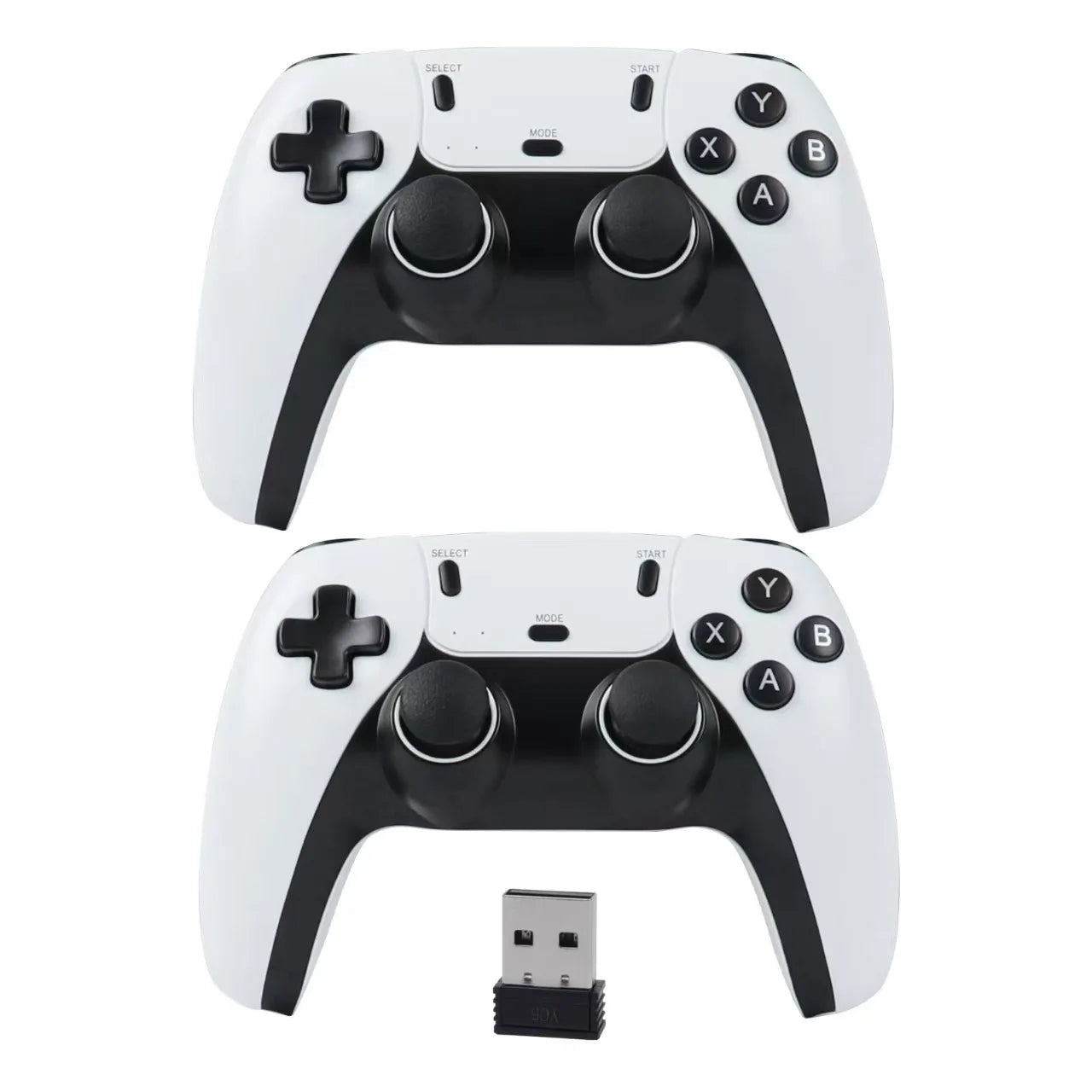 USB Wireless/Wired Double Handle Game Controller Joystick Vibration Joypad Console Game Pad Gamepad for PC