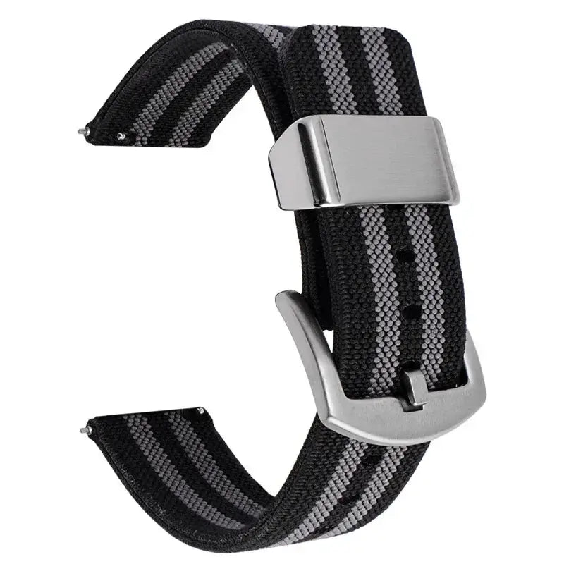 Garmin 18/20/22mm Quick Release Two-Piece Nylon Band with Wide Metal Keeper