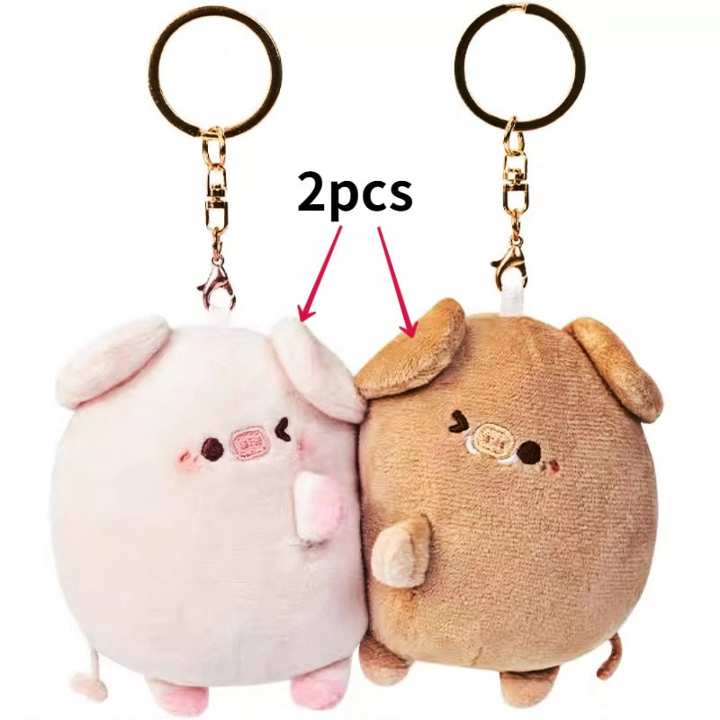 Llaveros de peluche magnéticos
