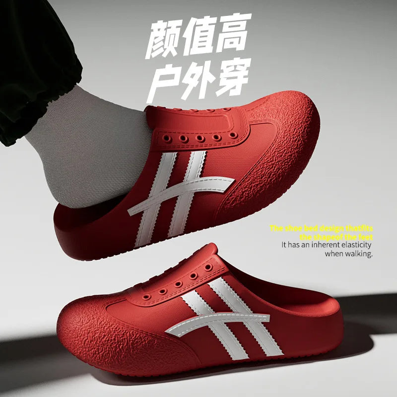 Comfortable Soft Sole Women Mules and Clogs Spring 2026 Platform Outdoor EVA Slippers Woman Trainers