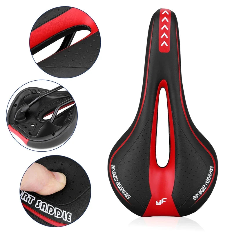 Ultra-Soft Gel MTB Saddle: Comfort and Durability