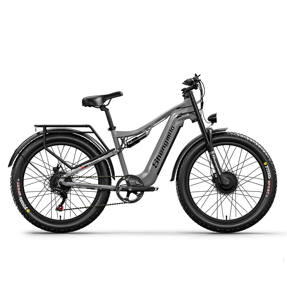 High-Performance Electric Bicycle with Dual Suspension