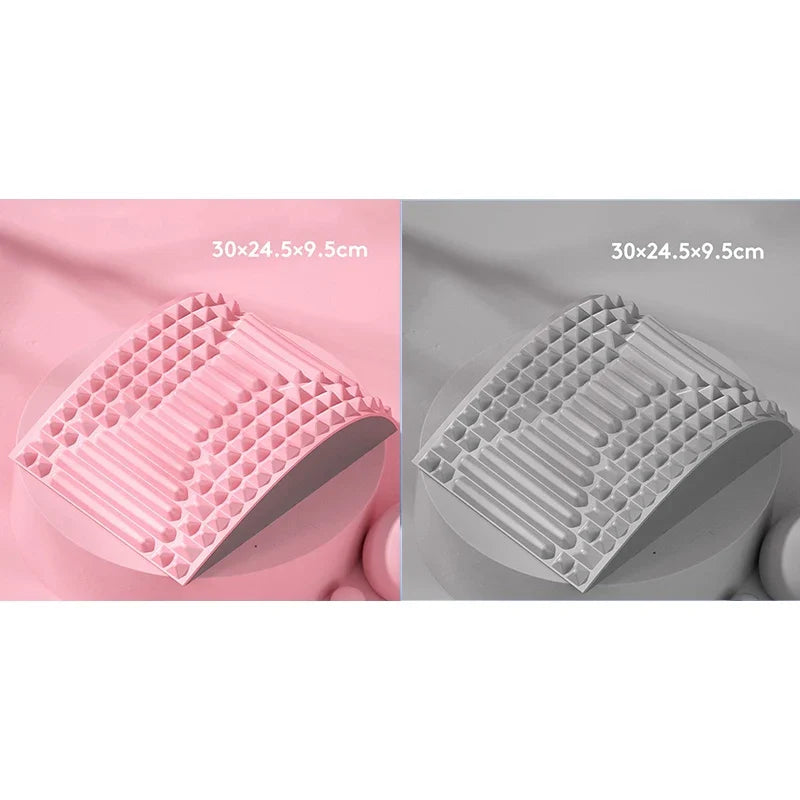 Back Stretcher Neck Pillow Relieve Massage Lumbar Support Massager for Neck Waist Stretch Device for Lower Back Stretcher YBAMQ2