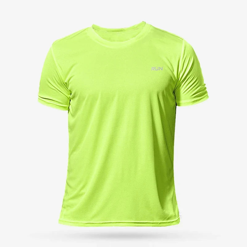 Men Quick Dry Compression Sport Shirt for Gym and Training
