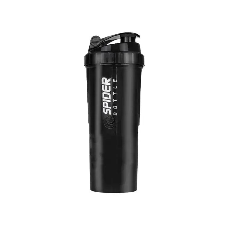 Portable Exercise Shaker with Mixing Compartments