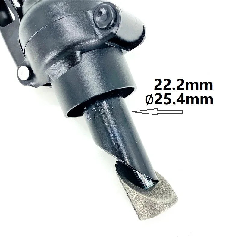 Electric Folding Bike Stem 25.4mm Outward/Right Folding Telescopic Adjustable Stem Repair Parts Double Section Stem Accessories