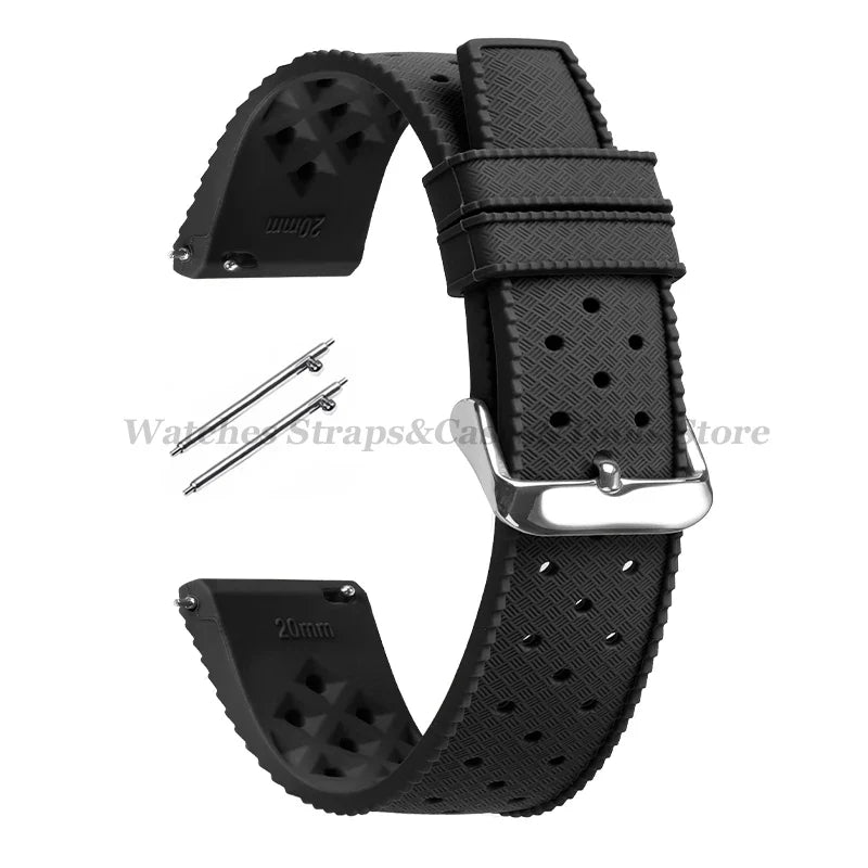 Suunto Race, Vertical & 9 Peak Tropic-Style Silicone Band