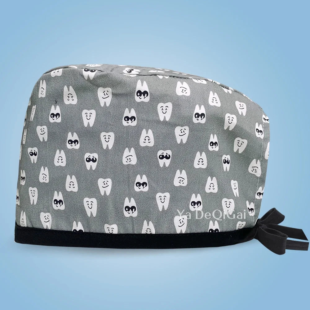 Gorro Quirúrgico Estampado de Dibujos Animados