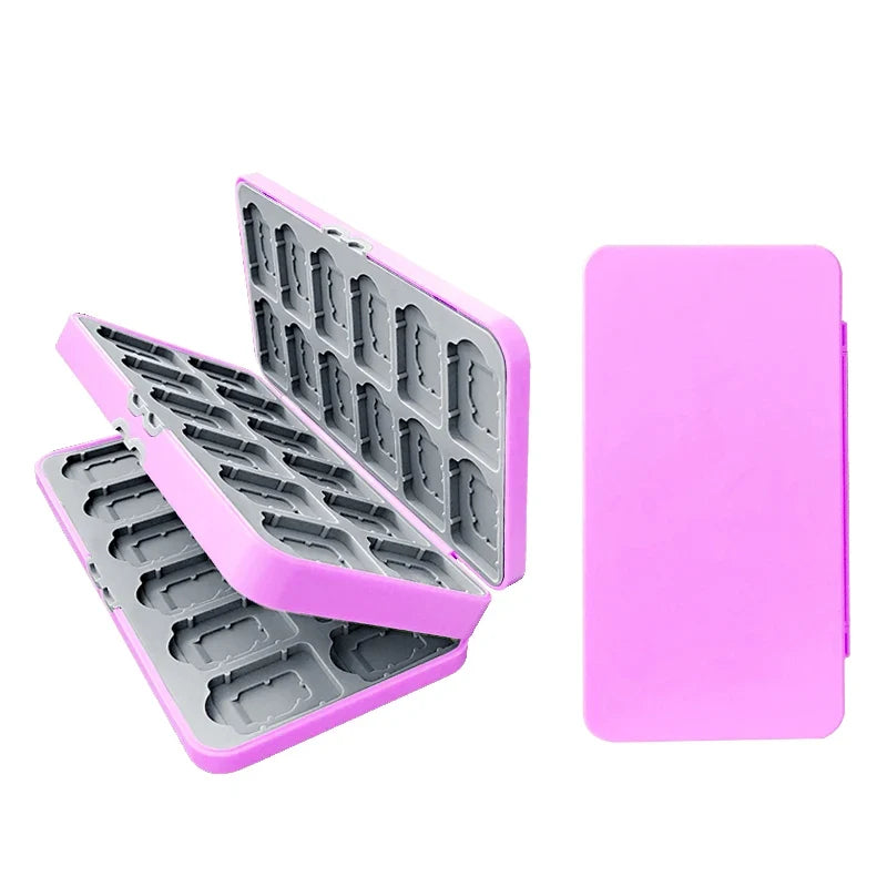 Suitable for Switch1/2 Lite/OLED game card storage box that can hold 48 games