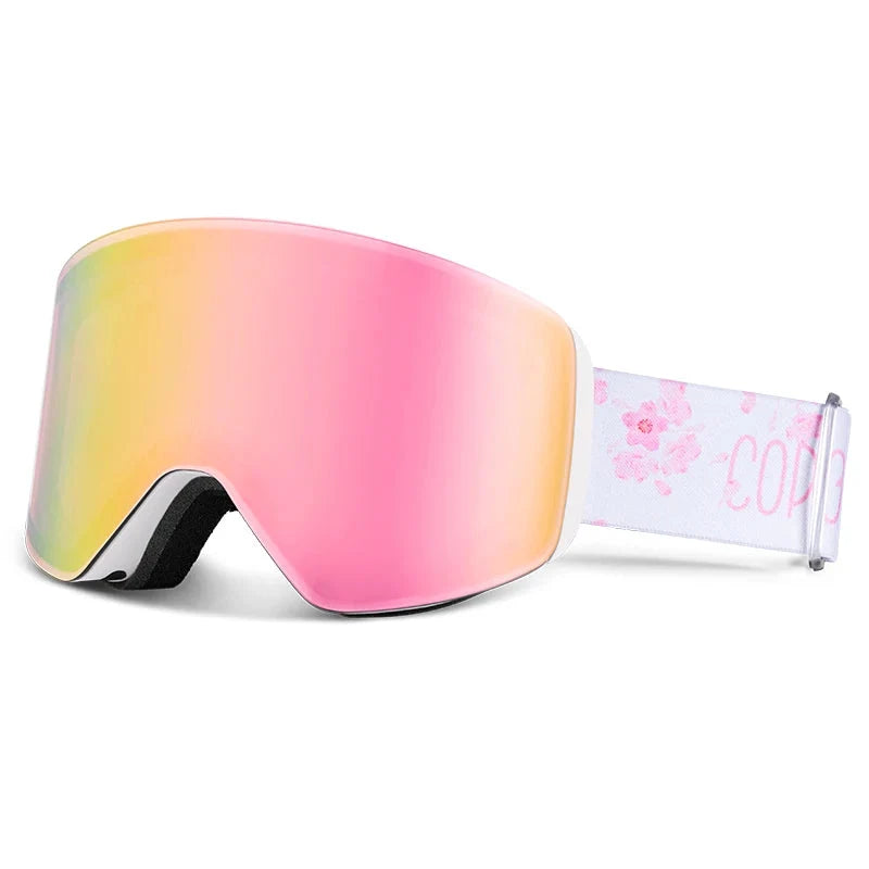 Magnetic Ski Goggles  Snowboard  Men & Women