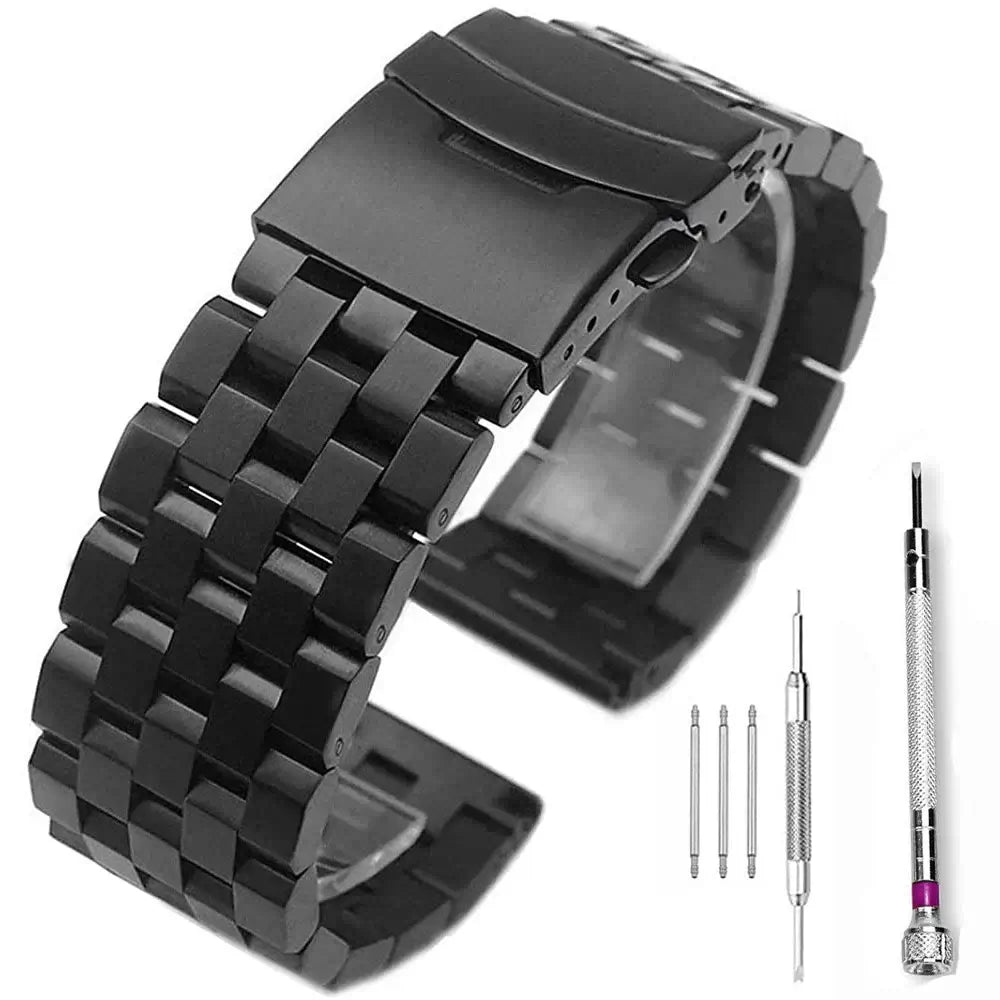 Suunto Race, Vertical & 9 Peak Five-Row Stainless Steel Band