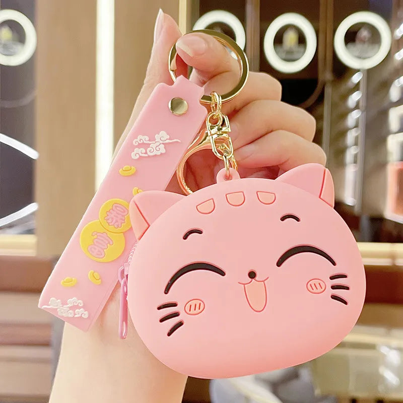 Monedero de gato adorable