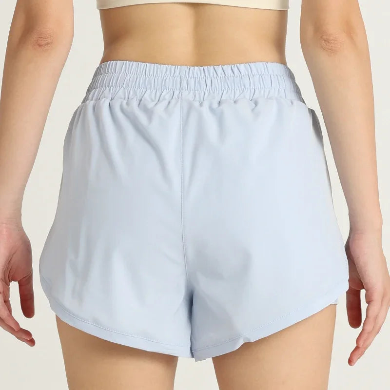 Lightweight High Waisted Yoga Shorts for Women