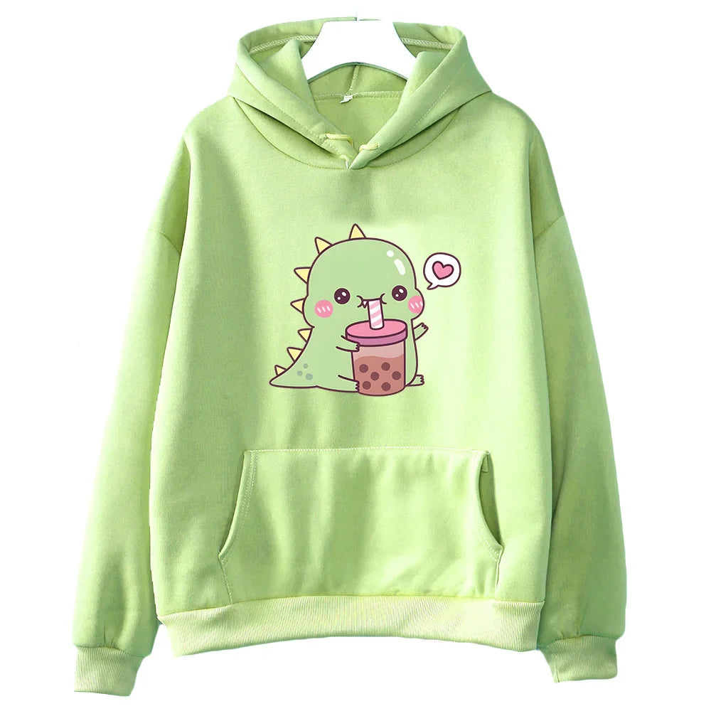 Sudadera con Capucha Rexy Adora el Té de Boba