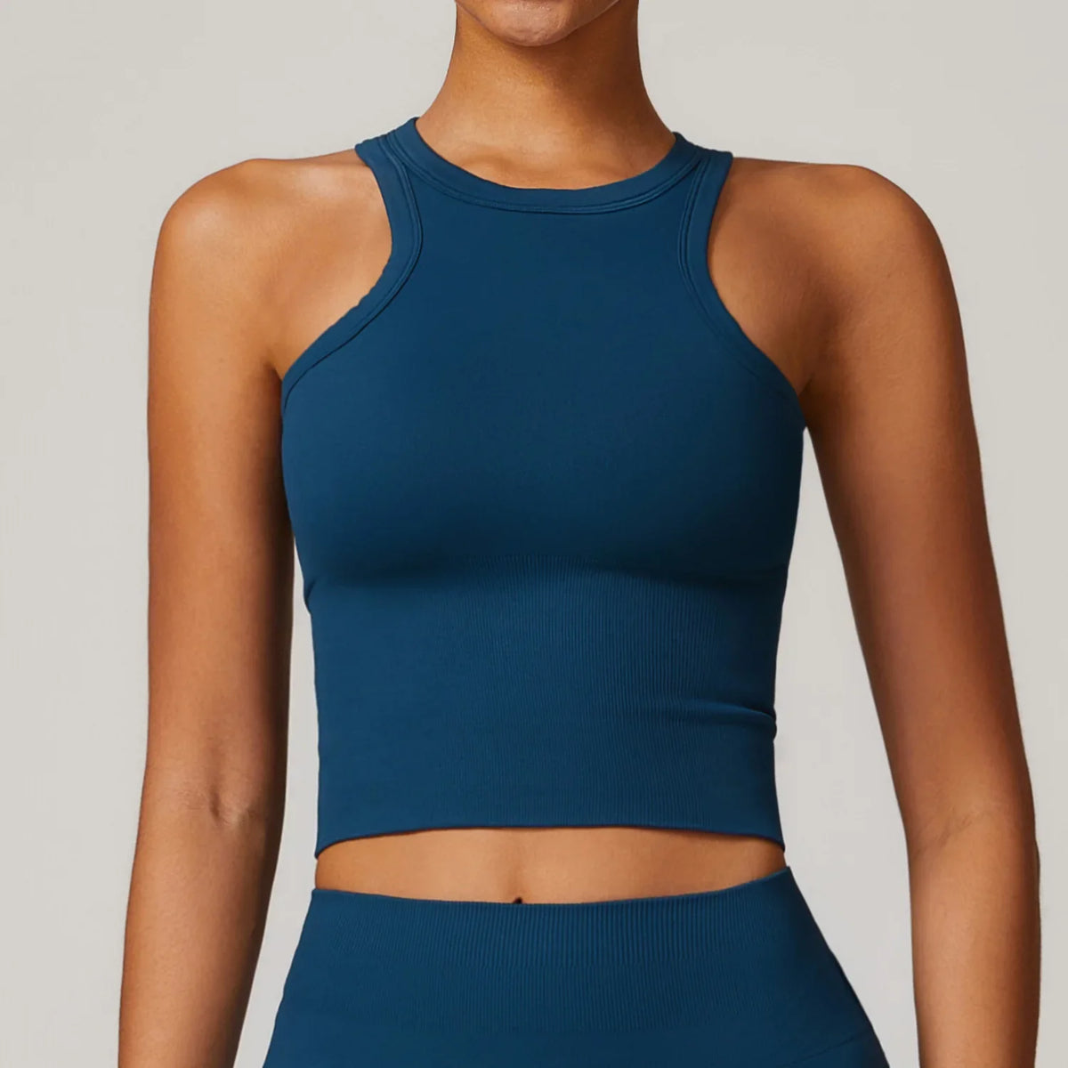 Women Tops Breathable Sports Bra Absorb Sweat Shockproof Padded Gym Clothes Running Fitness Seamless Yoga Sports Bra Underwear
