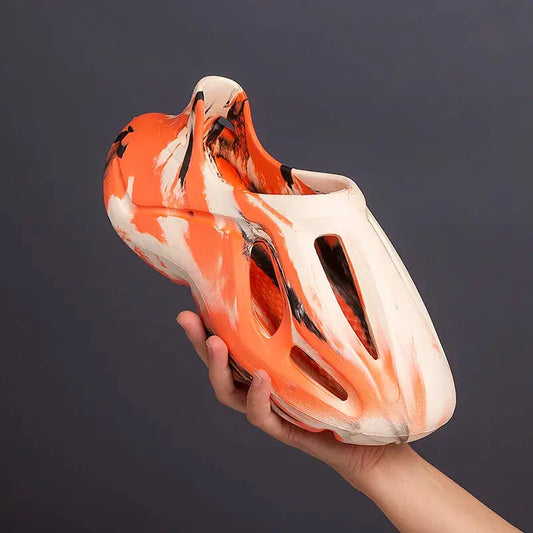 Sexikinis Chanclas de plataforma de camuflaje para mujer, zapatos de playa de verano - Ligeras y cómodas